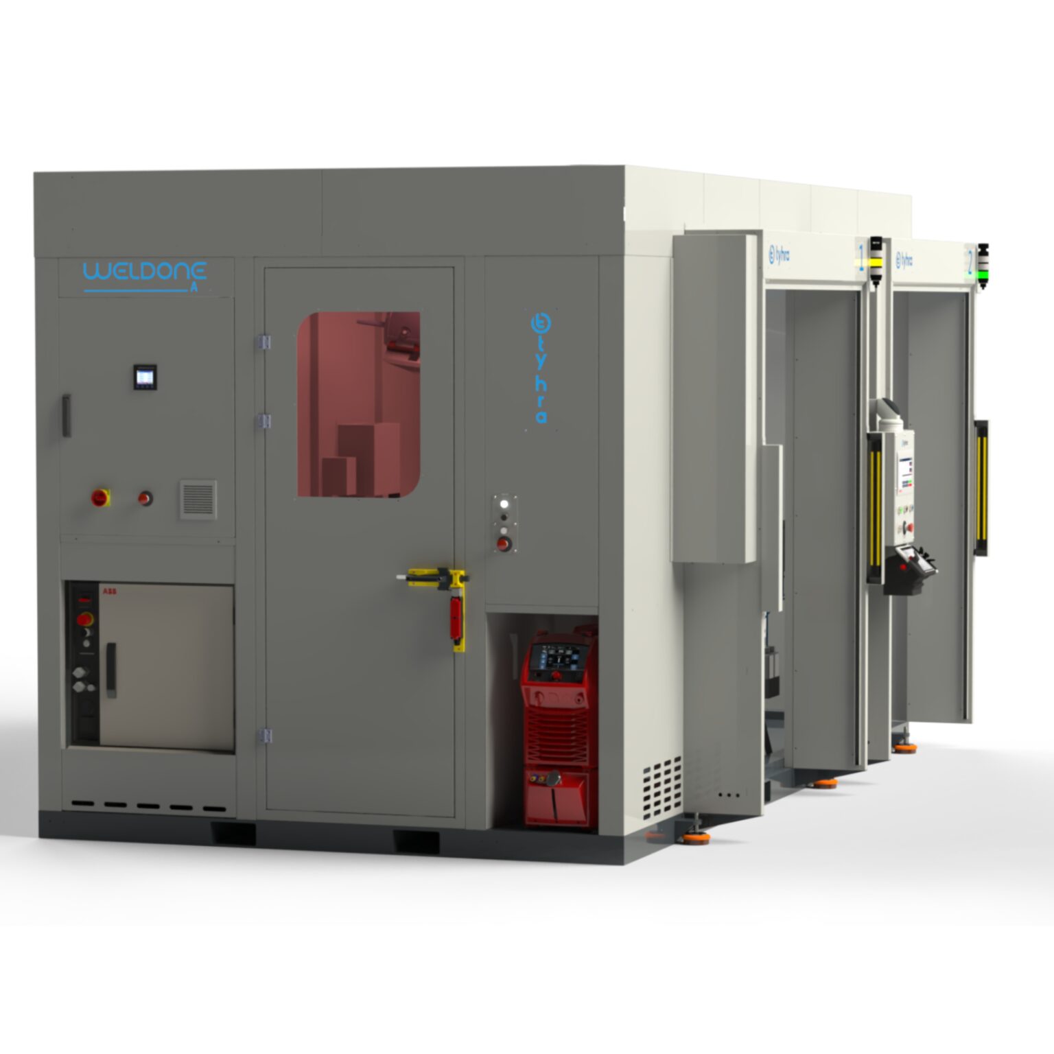 weldone a robotik kaynak hücresi