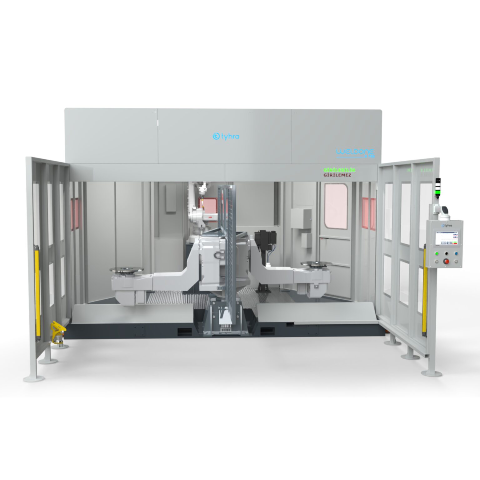 weldone b robotik kaynak hücresi