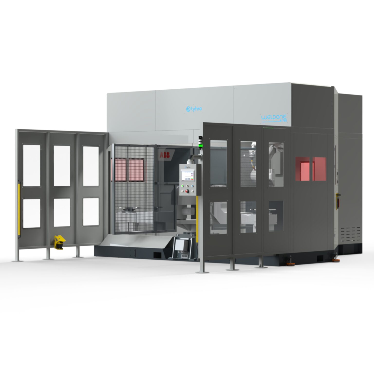 weldone b robotik kaynak hücresi