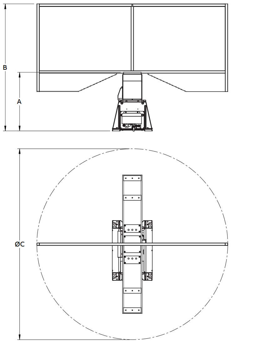C Series Technical Drawing