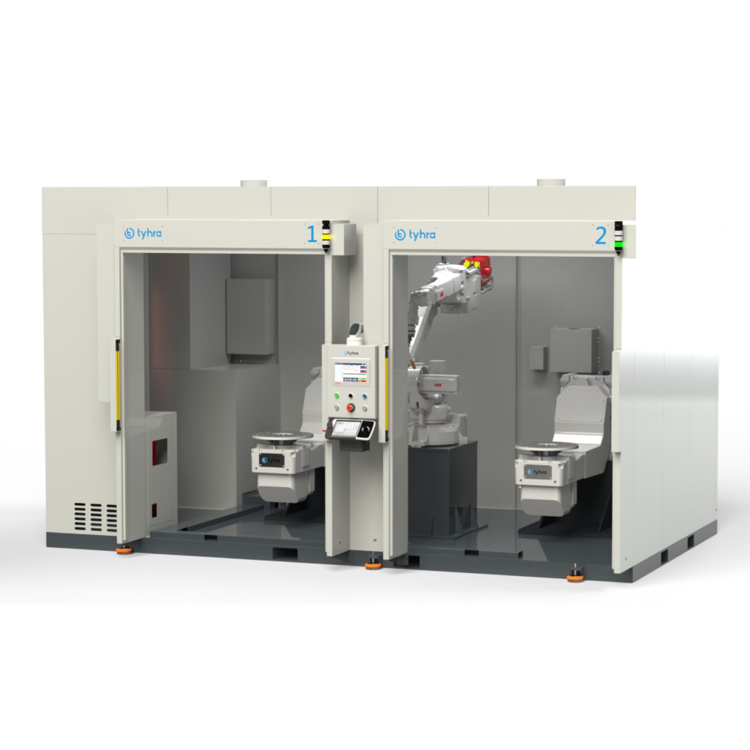 weldone a robotik kaynak hücresi