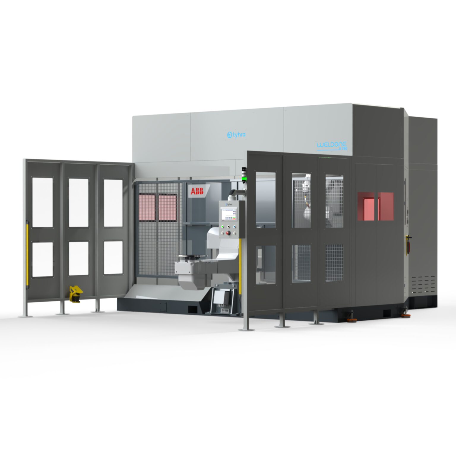 weldone b robotik kaynak hücresi