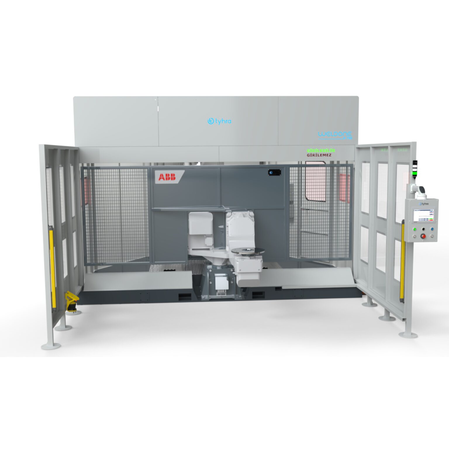 weldone b robotik kaynak hücresi