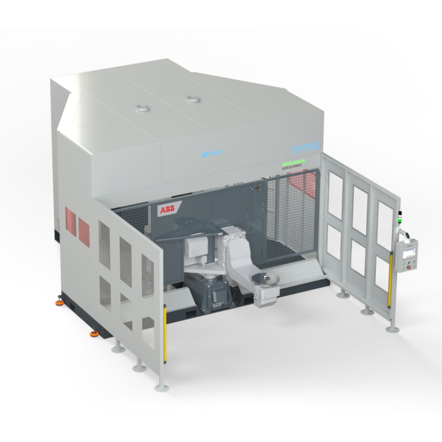 weldone b robotik kaynak hücresi