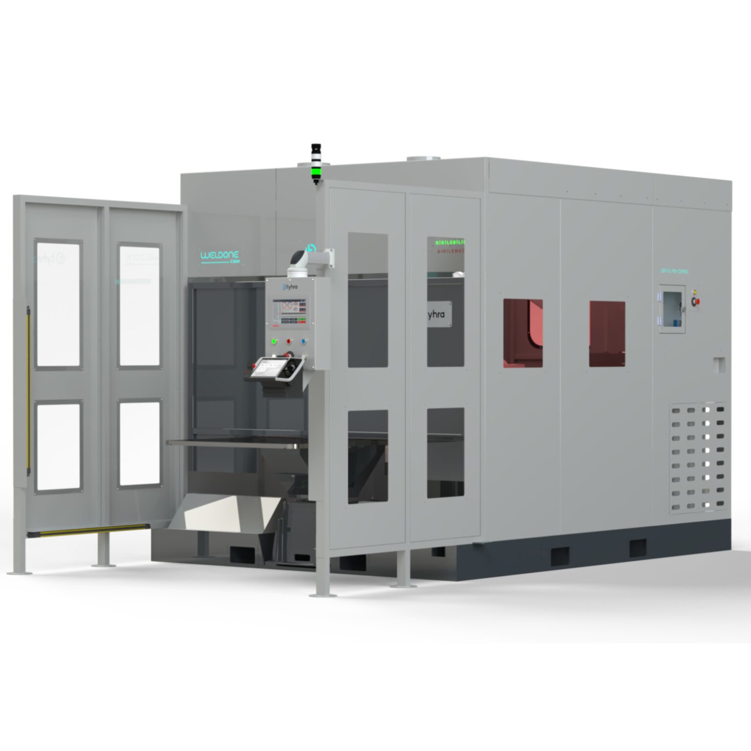 weldone c robotik kaynak hücresi